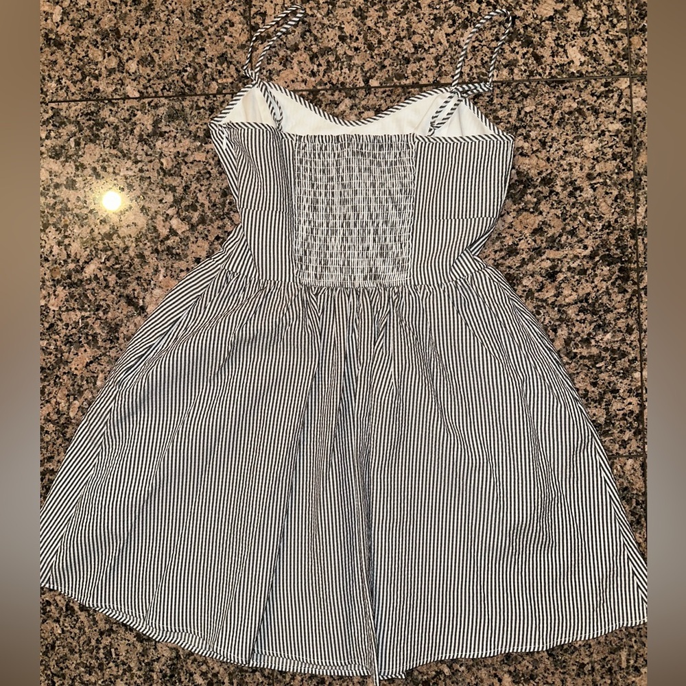 Wayf Striped Mini Dress with Pockets - Picture 2 of 4